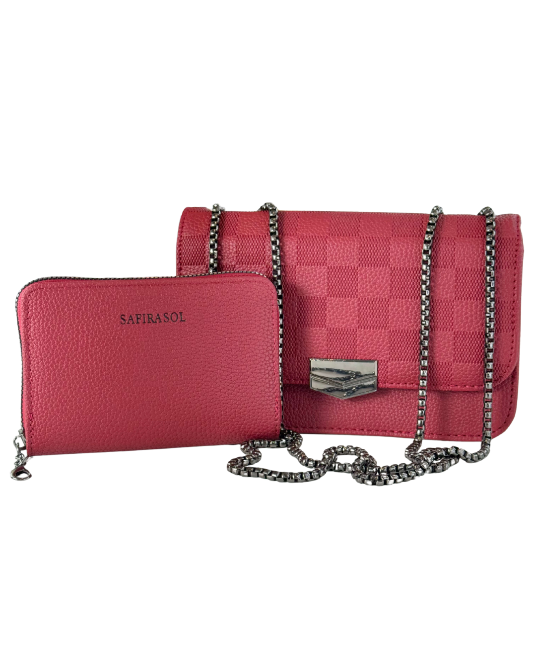 Kit Bolsa + Carteira Safira