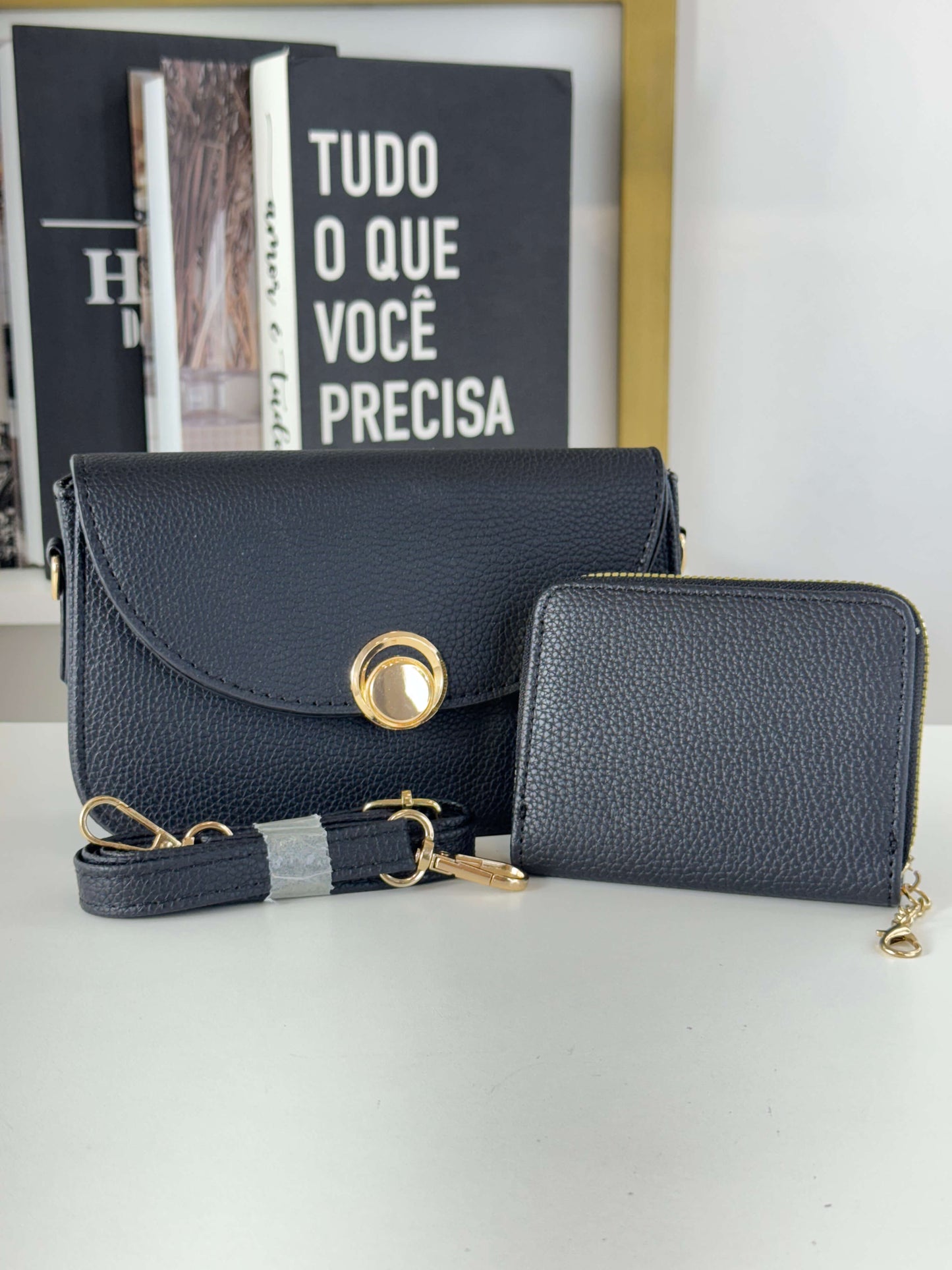 Kit Bolsa + Carteira - Mika