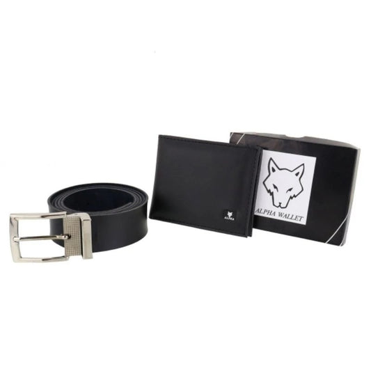 Kit Carteira Masculina  + Cinto Masculino